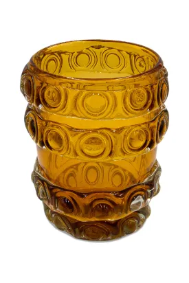 Amber Embossed Glass Vase | Liang & Eimil Bumble