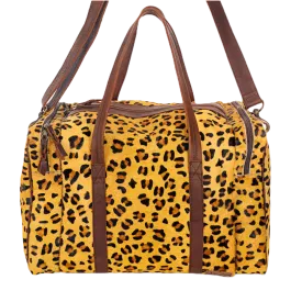 American Darling Small Cheetah Cowhide Duffle Bag ADBG254CHE