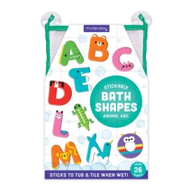 Animal ABC Bath Shapes