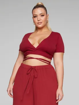 Ariella Crop Top with Waist Ties