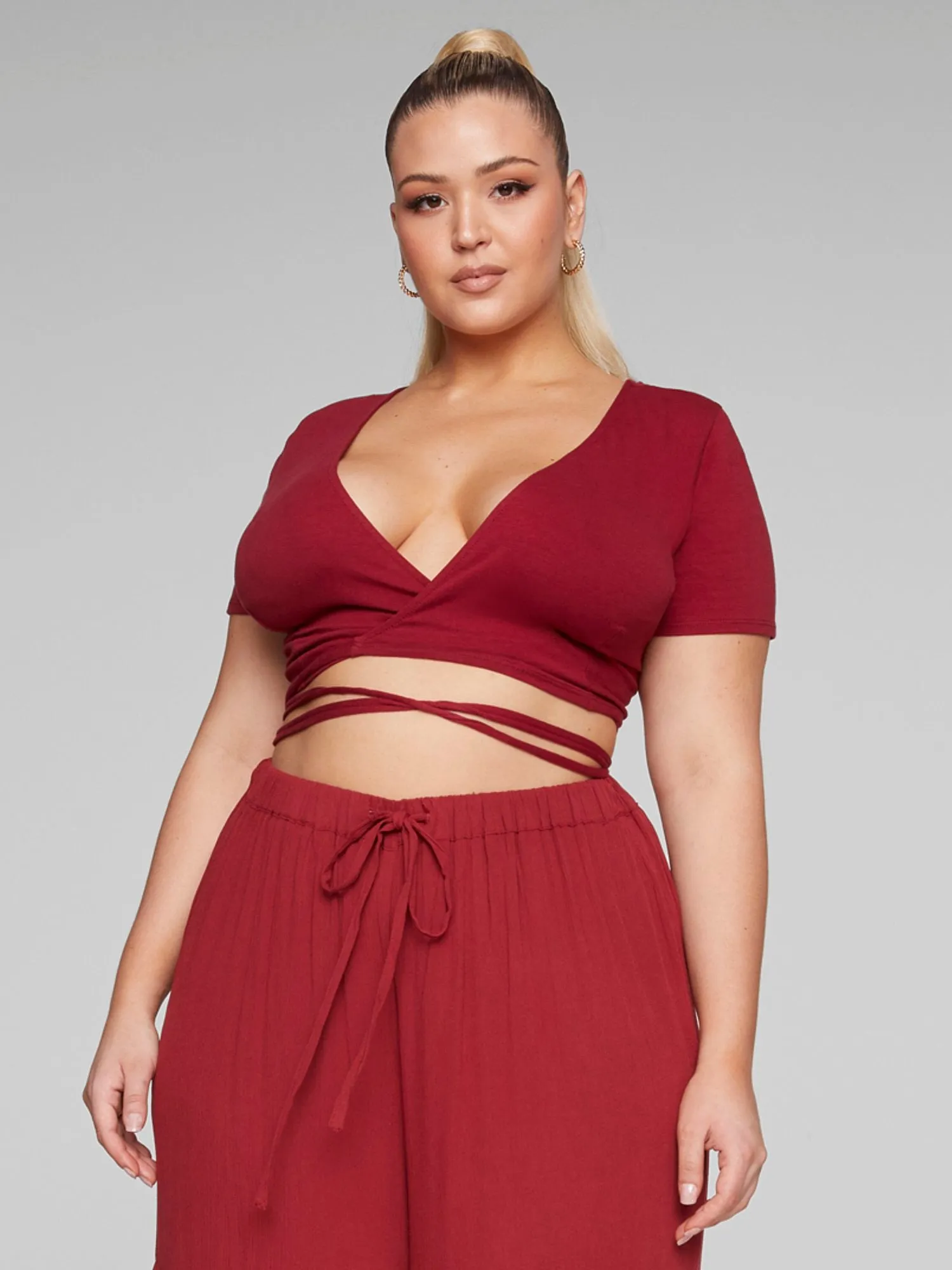 Ariella Crop Top with Waist Ties