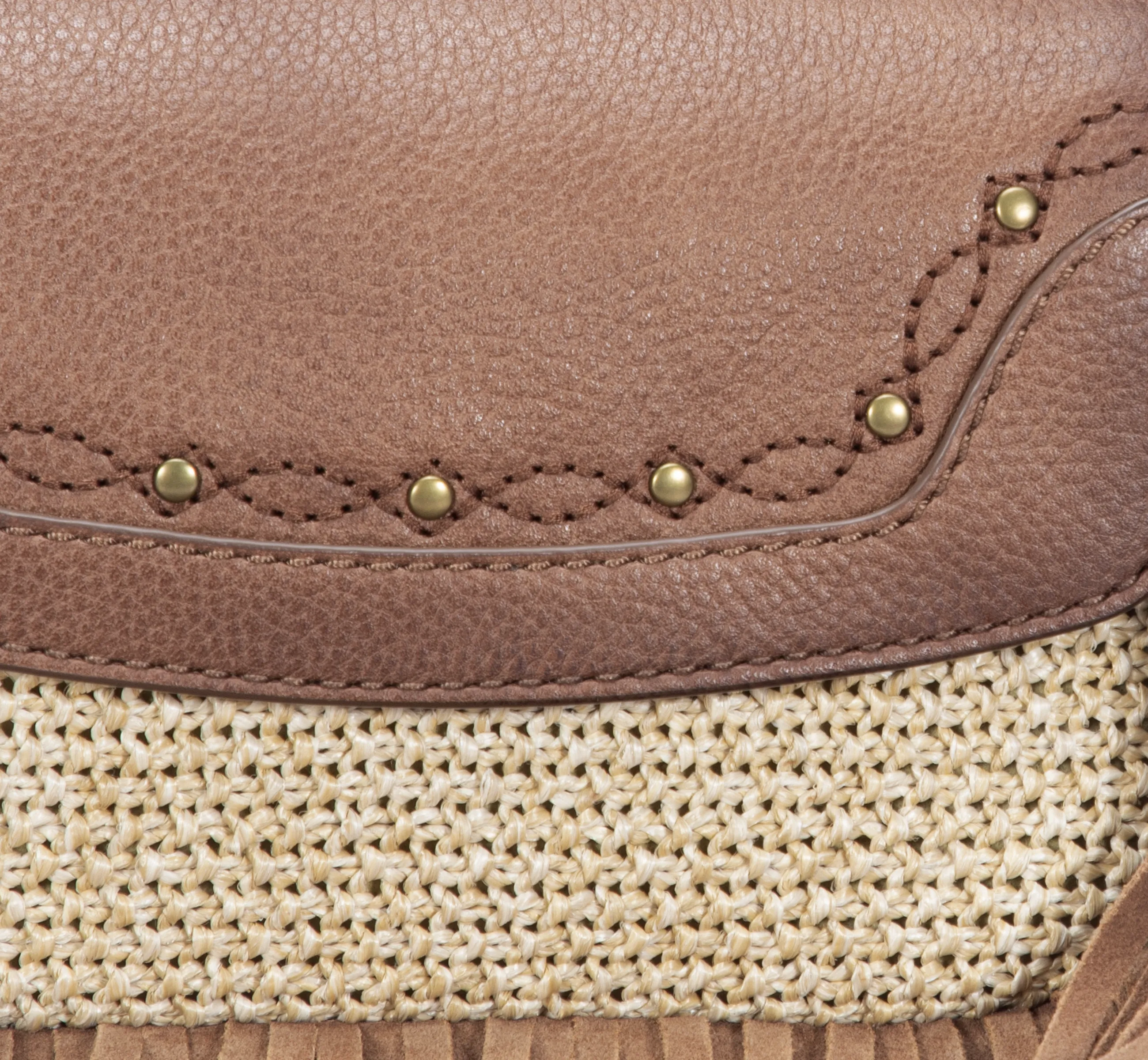 Ava Raffia Convertible Belt Bag
