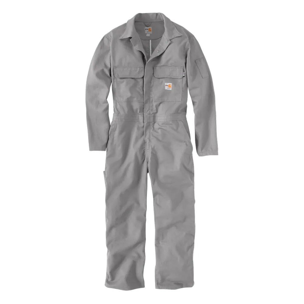 Carhartt Men's Flame Resistant Twill Coverall_Grey