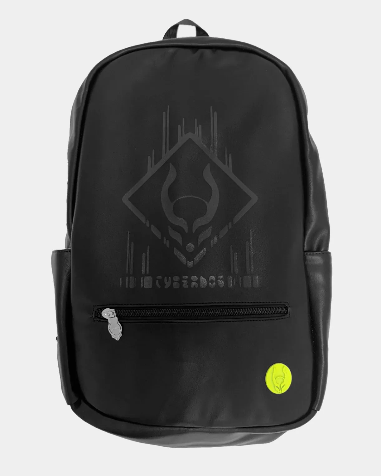 CODE BACKPACK BLACK LEATHERETTE