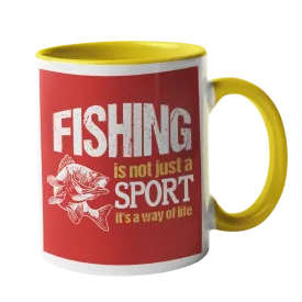 Fishing is not just a sport, its a way of life, Fishing Humour Mug