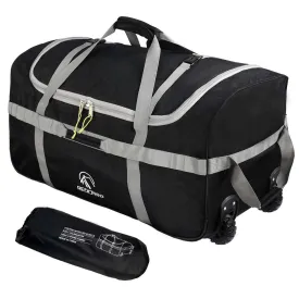 Foldable Duffle Bag with Wheels for Travel 85/120L