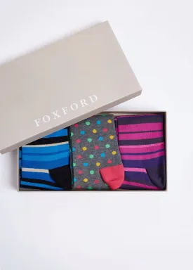 Foxford Men's Cotton Sock Set