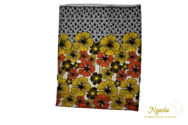 Orange and Yellow Flower Garden COA-1