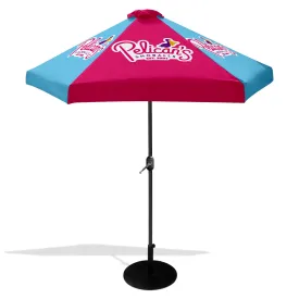 Pelican's Snoballs Large Market Umbrella (6-Panel)