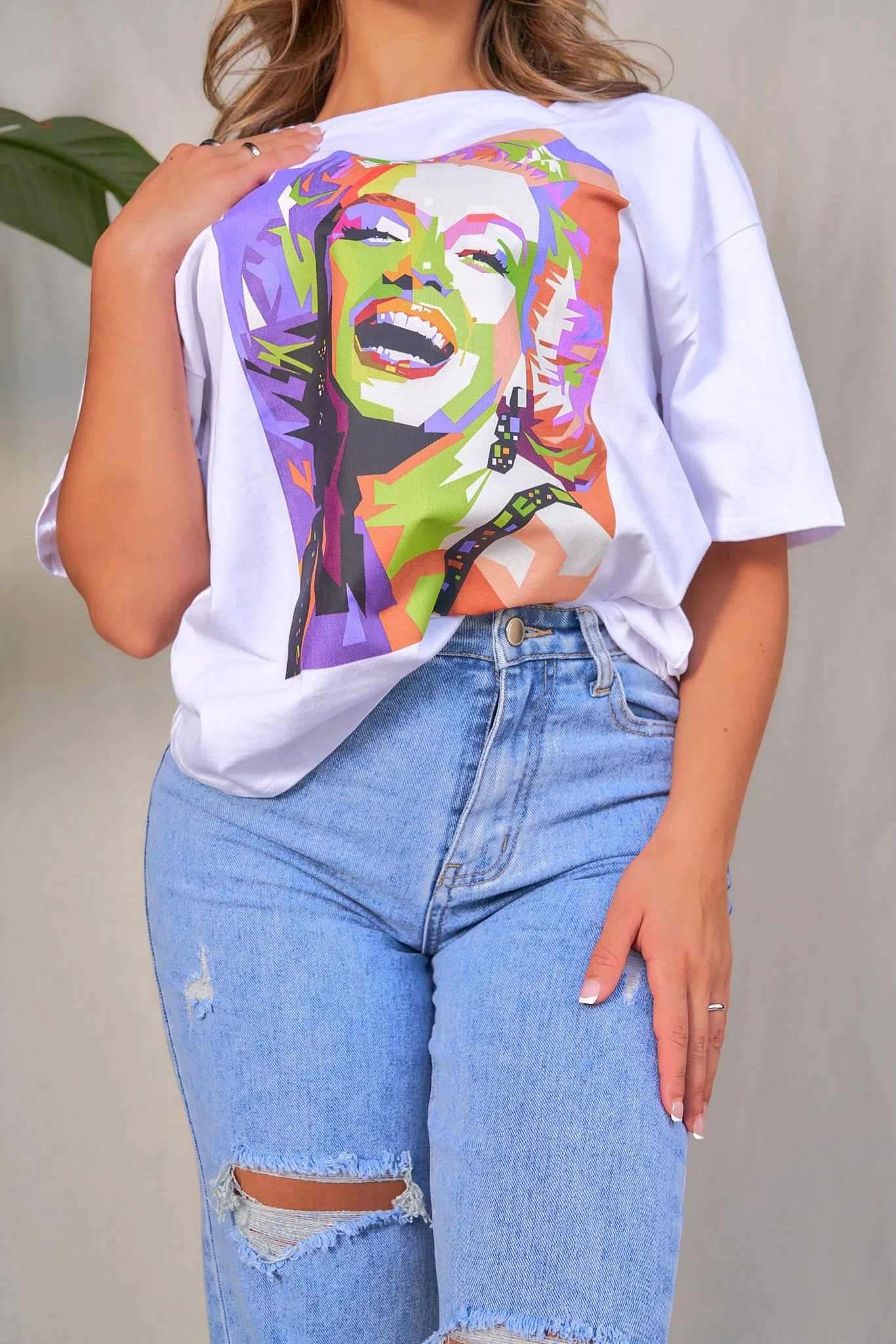 Printed Oversize T-Shirt