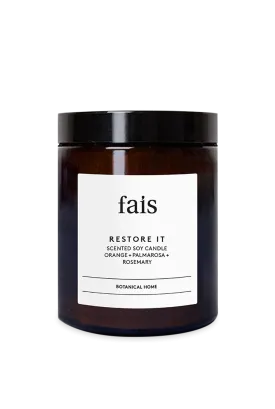 Restore It Orange, Palmarosa & Rosemary Candle