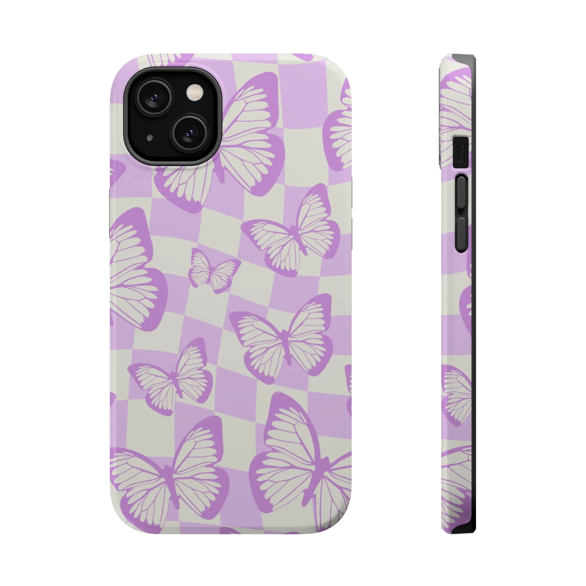 Retro Butterflies | Retro Purple Case