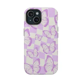 Retro Butterflies | Retro Purple Case