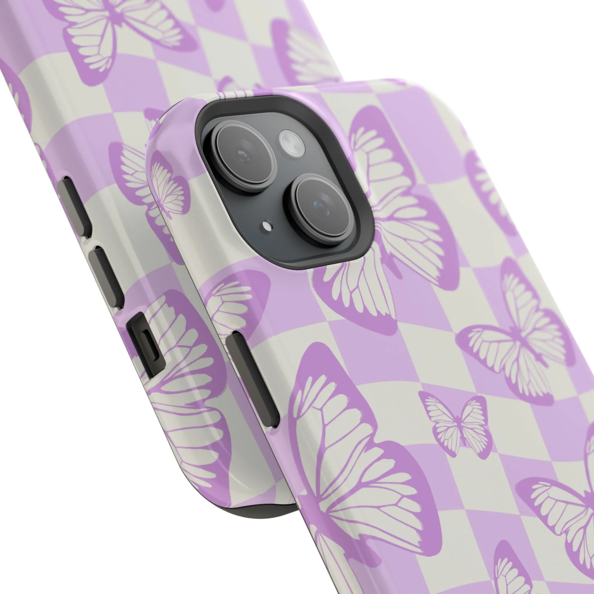 Retro Butterflies | Retro Purple Case