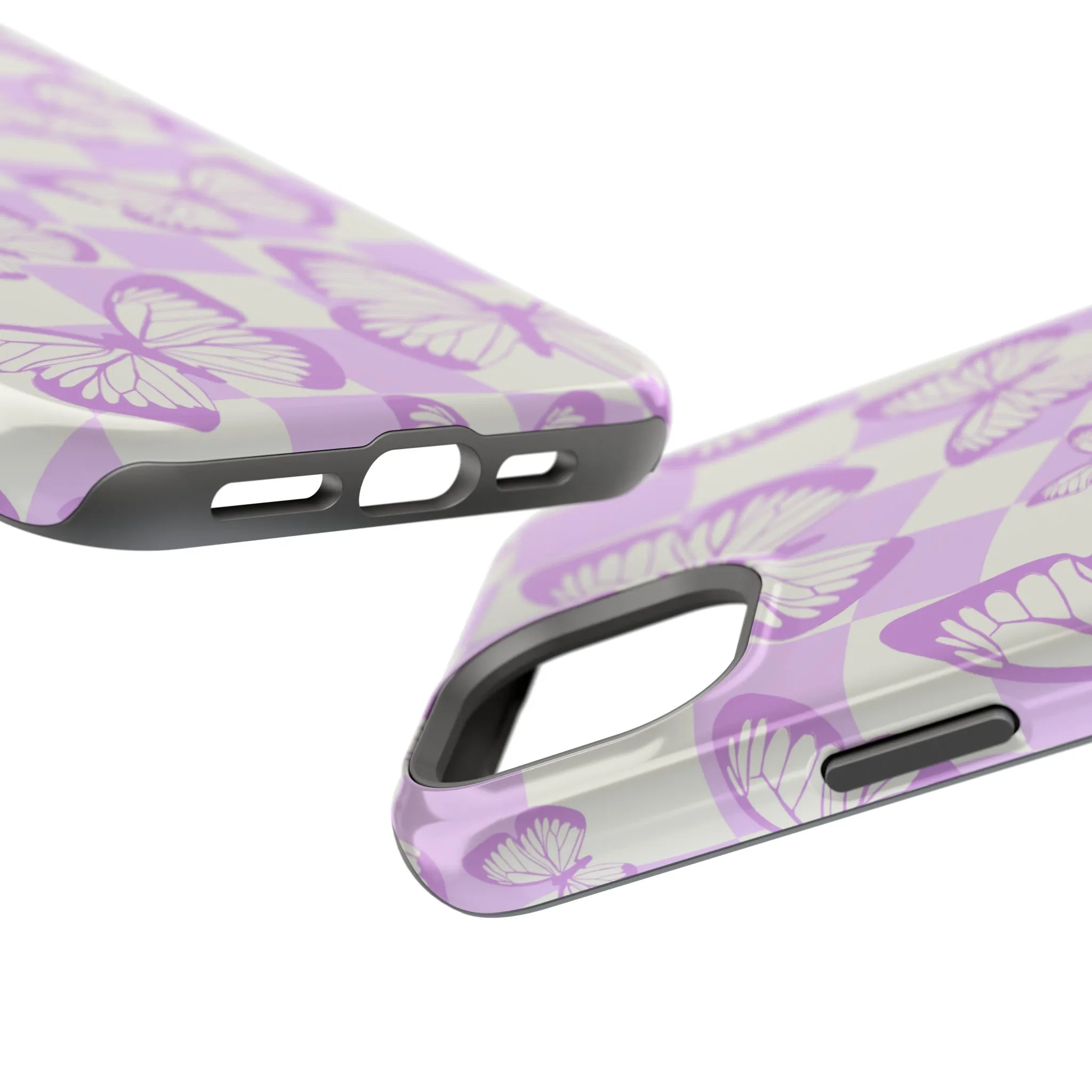 Retro Butterflies | Retro Purple Case