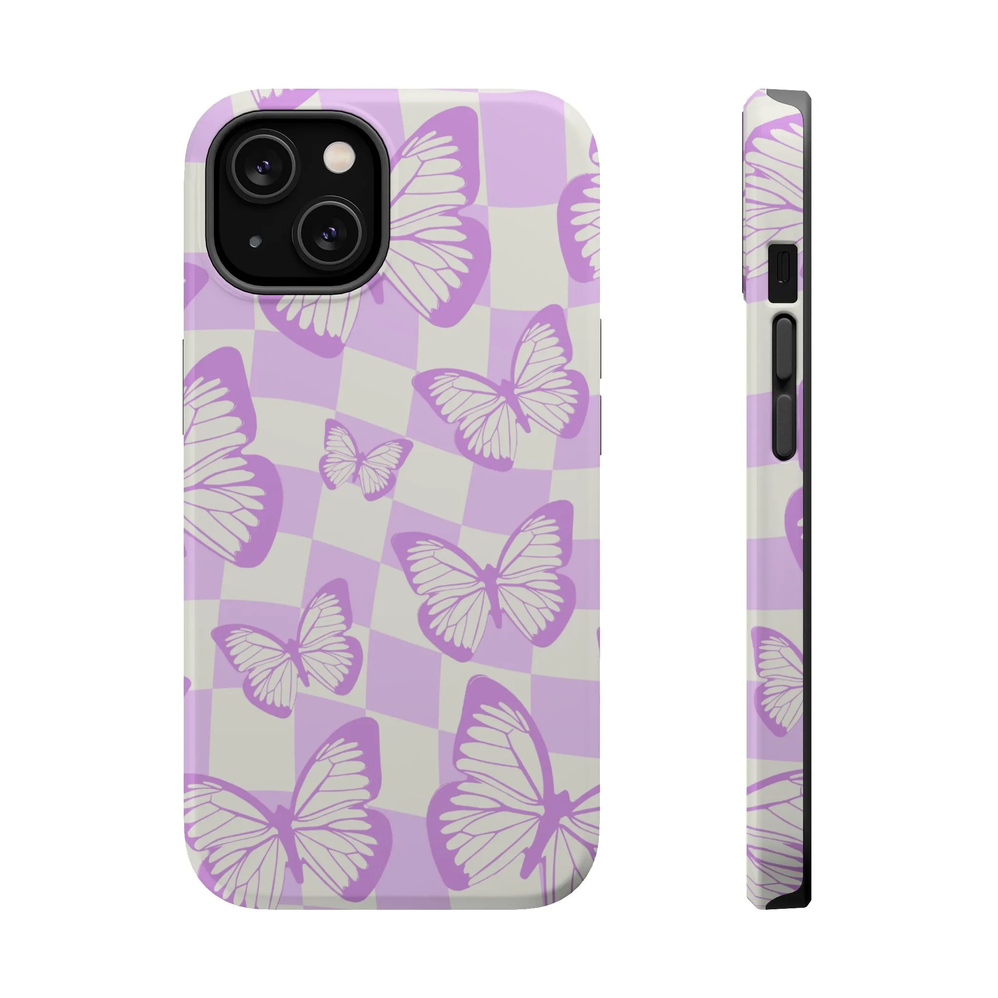 Retro Butterflies | Retro Purple Case