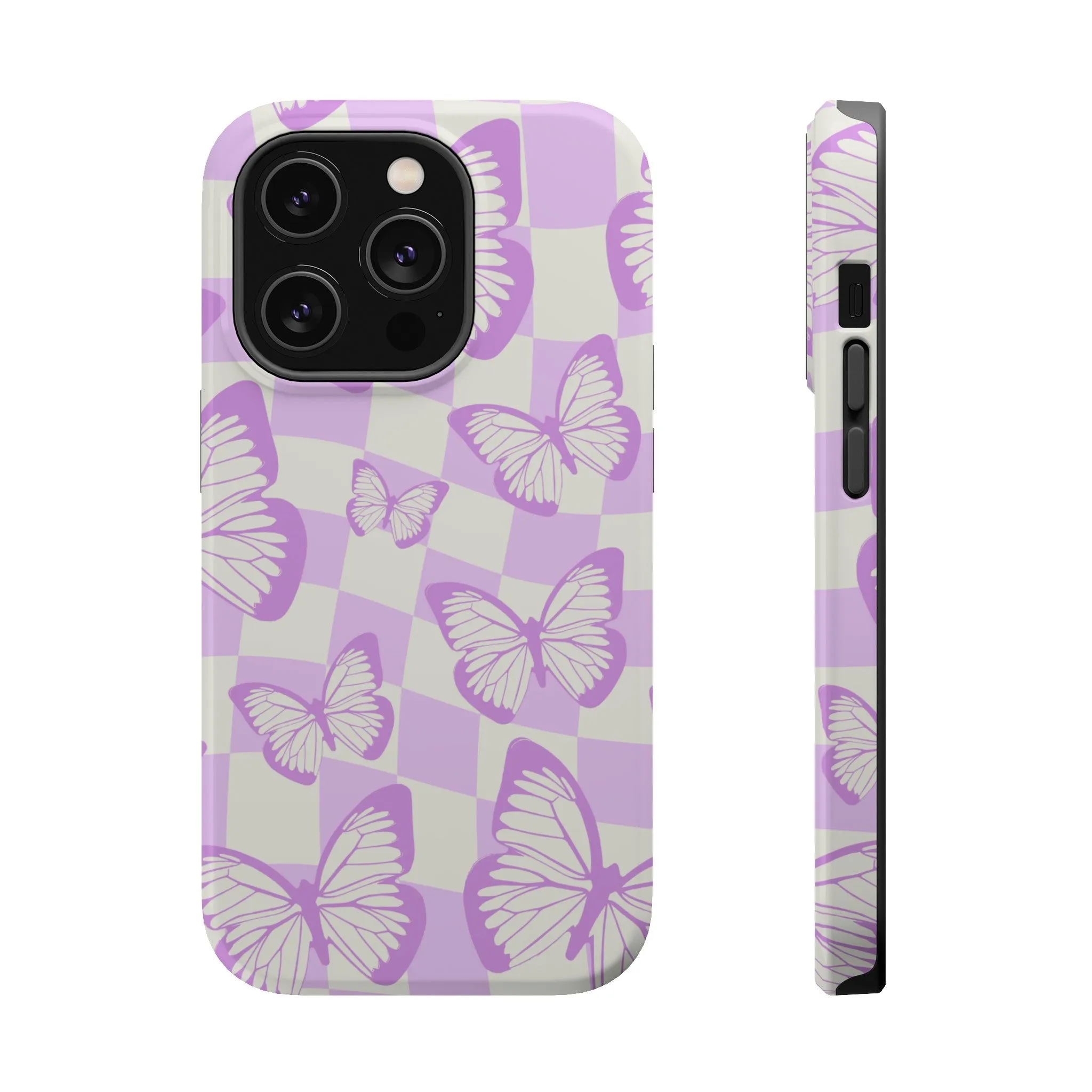 Retro Butterflies | Retro Purple Case