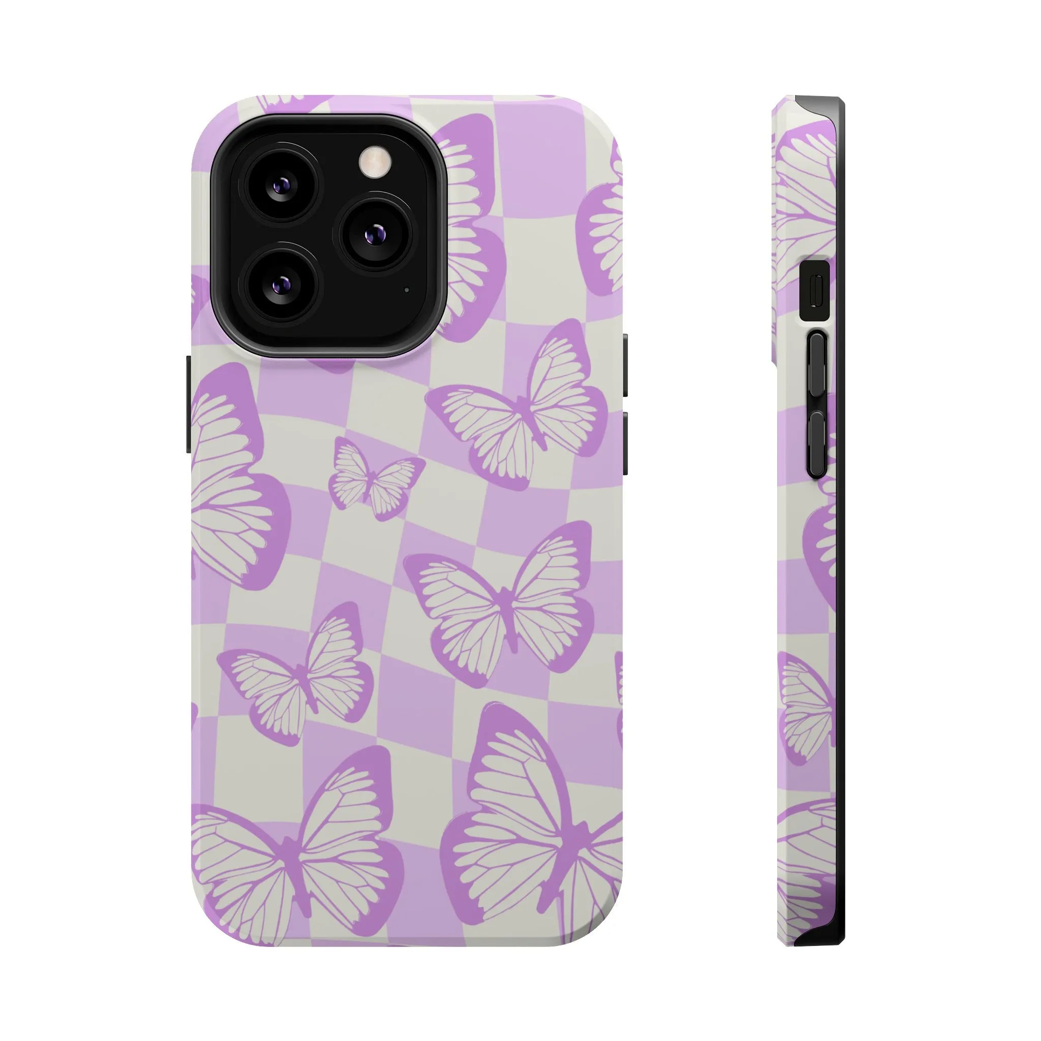 Retro Butterflies | Retro Purple Case