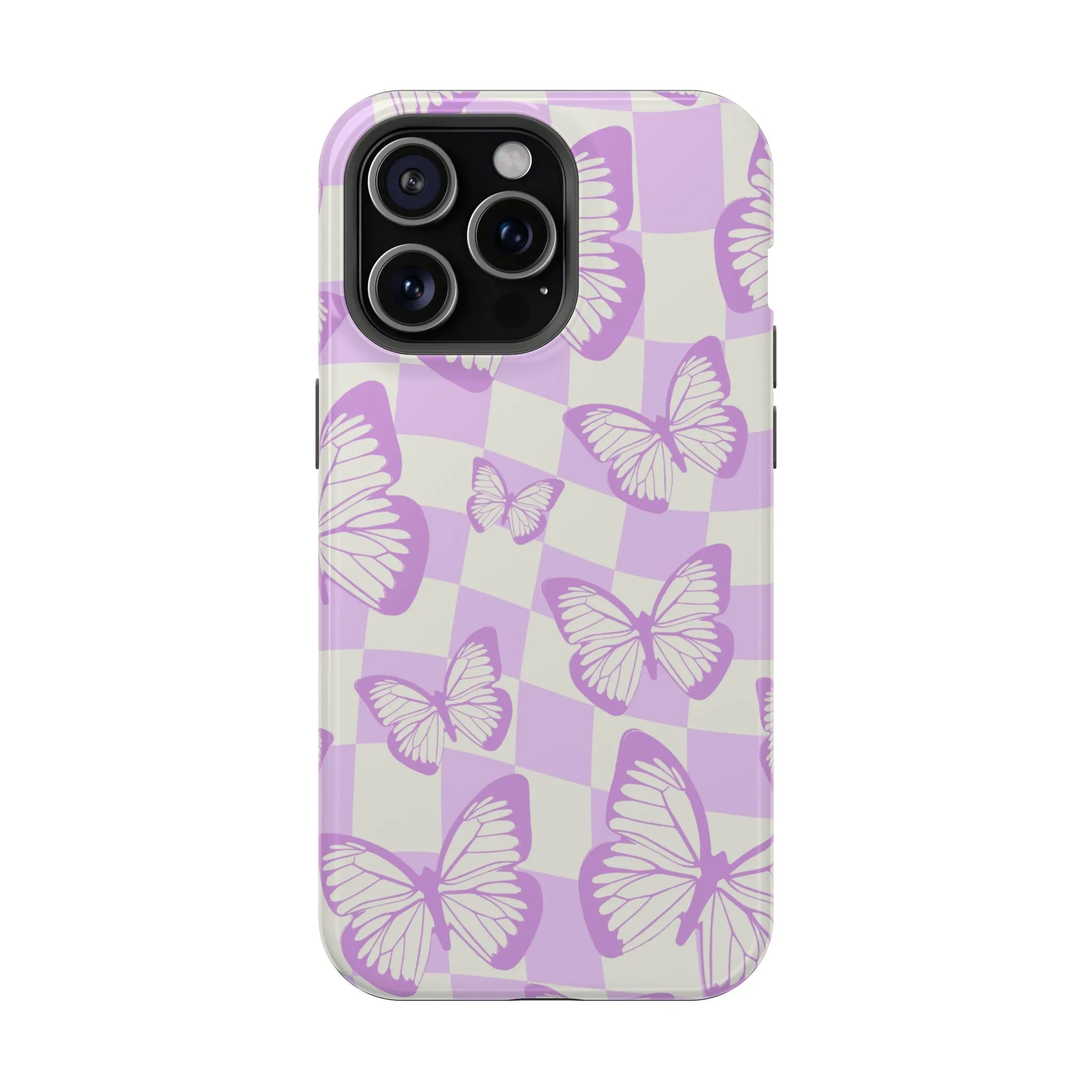 Retro Butterflies | Retro Purple Case