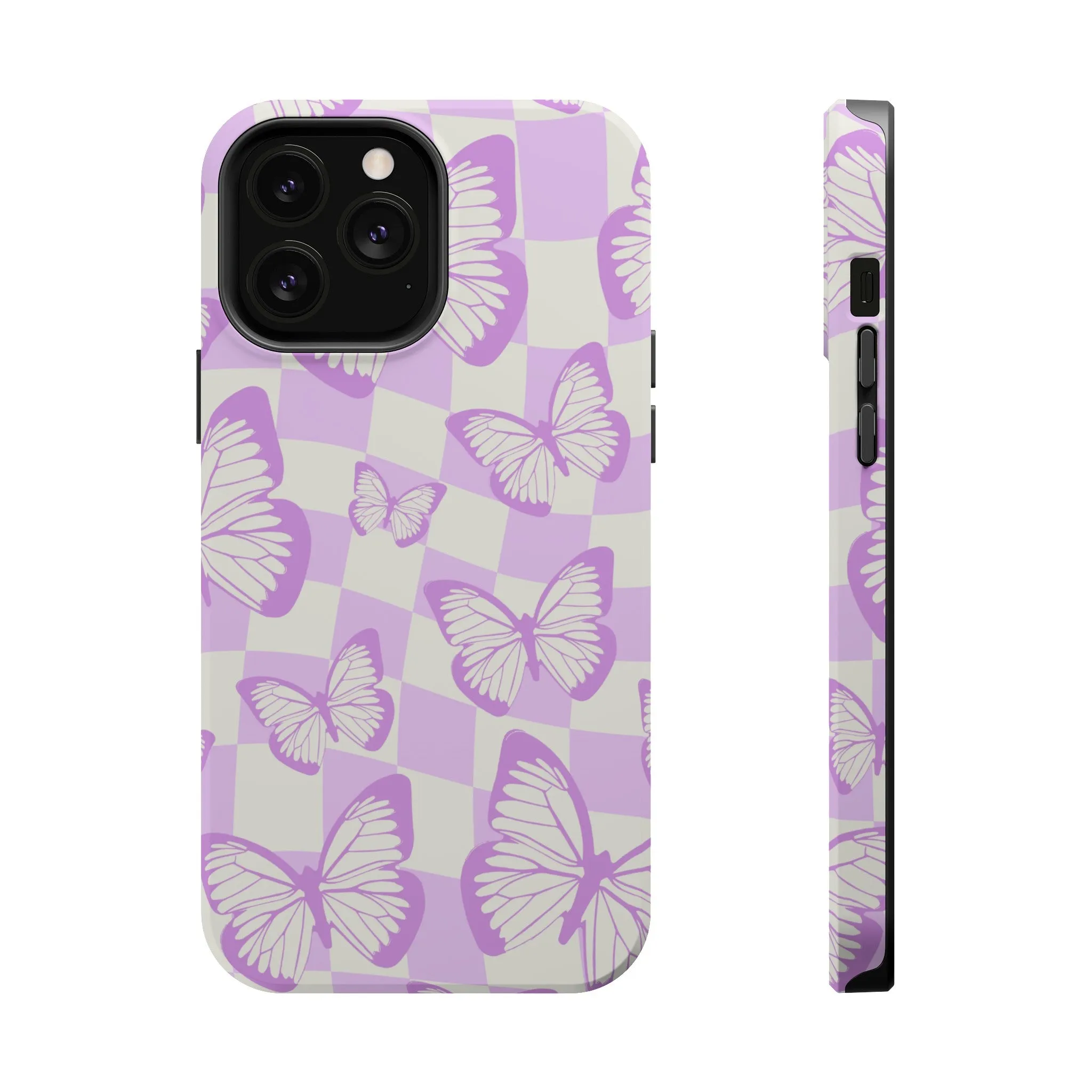 Retro Butterflies | Retro Purple Case