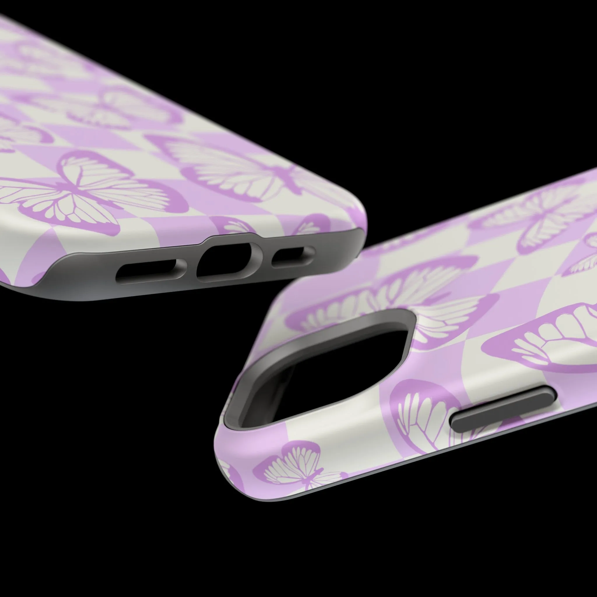 Retro Butterflies | Retro Purple Case