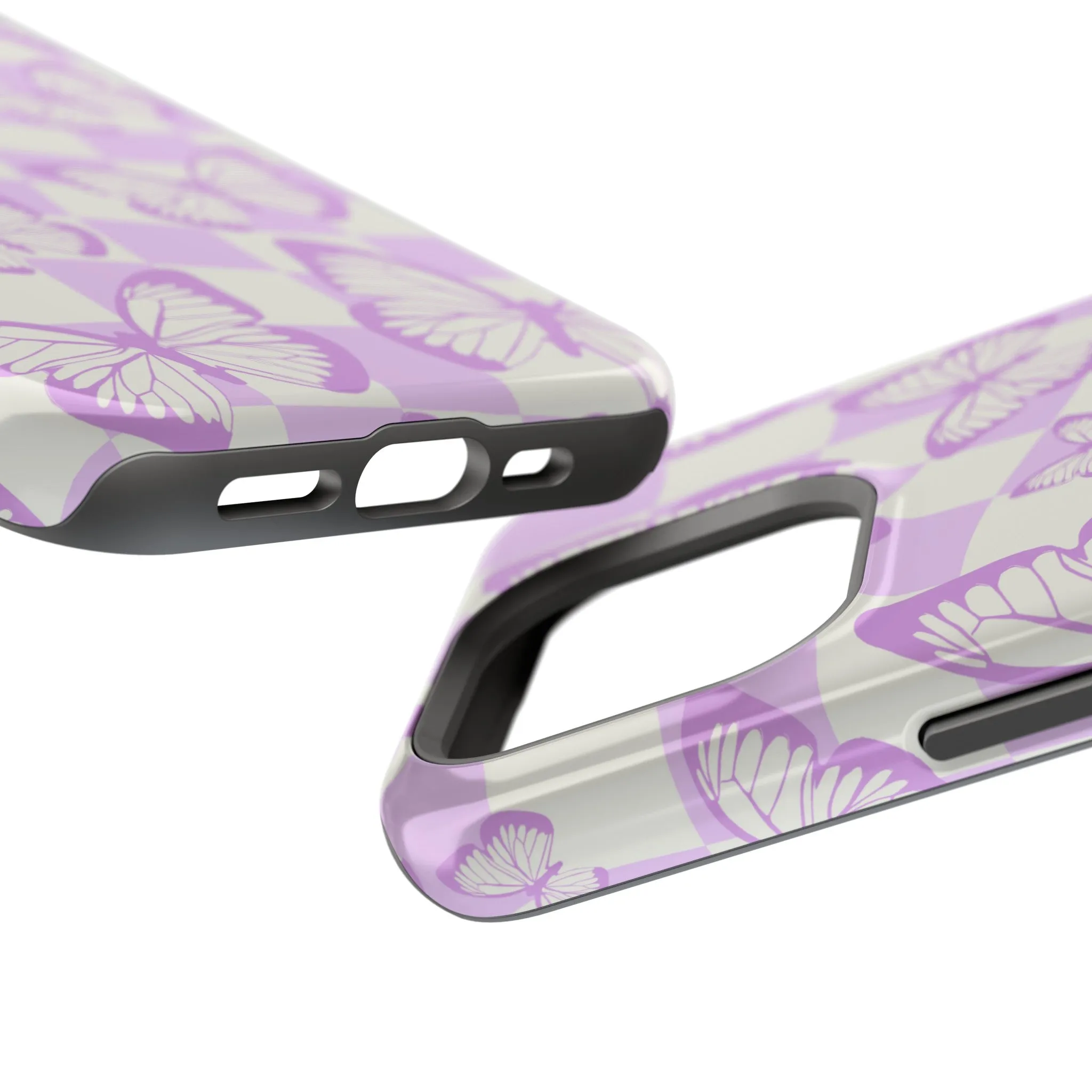 Retro Butterflies | Retro Purple Case