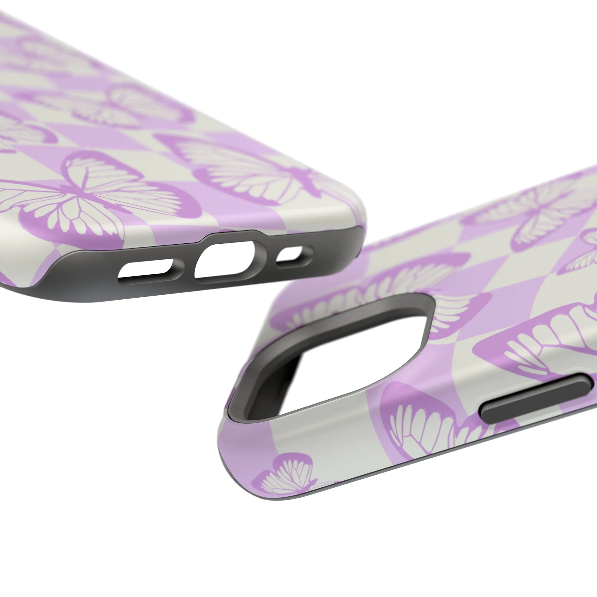 Retro Butterflies | Retro Purple Case