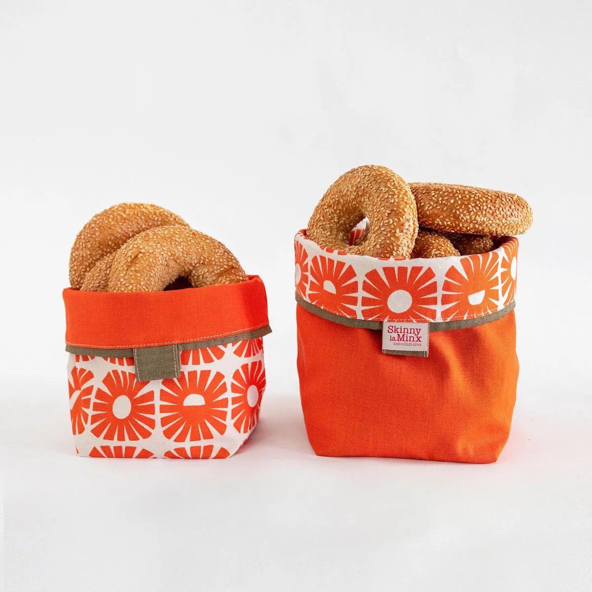 Reversible Soft Bucket - Sunshine - Persimmon