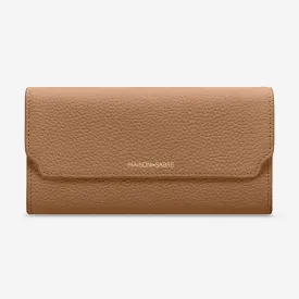 The Long Flap Wallet - Sandstone Lily