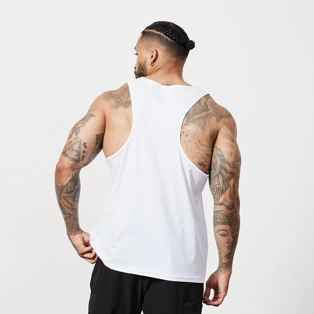 Vanquish Utility White Performance Tank