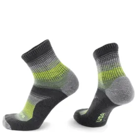 Wool Micro Crew Sock - Fade Green 2 Pair