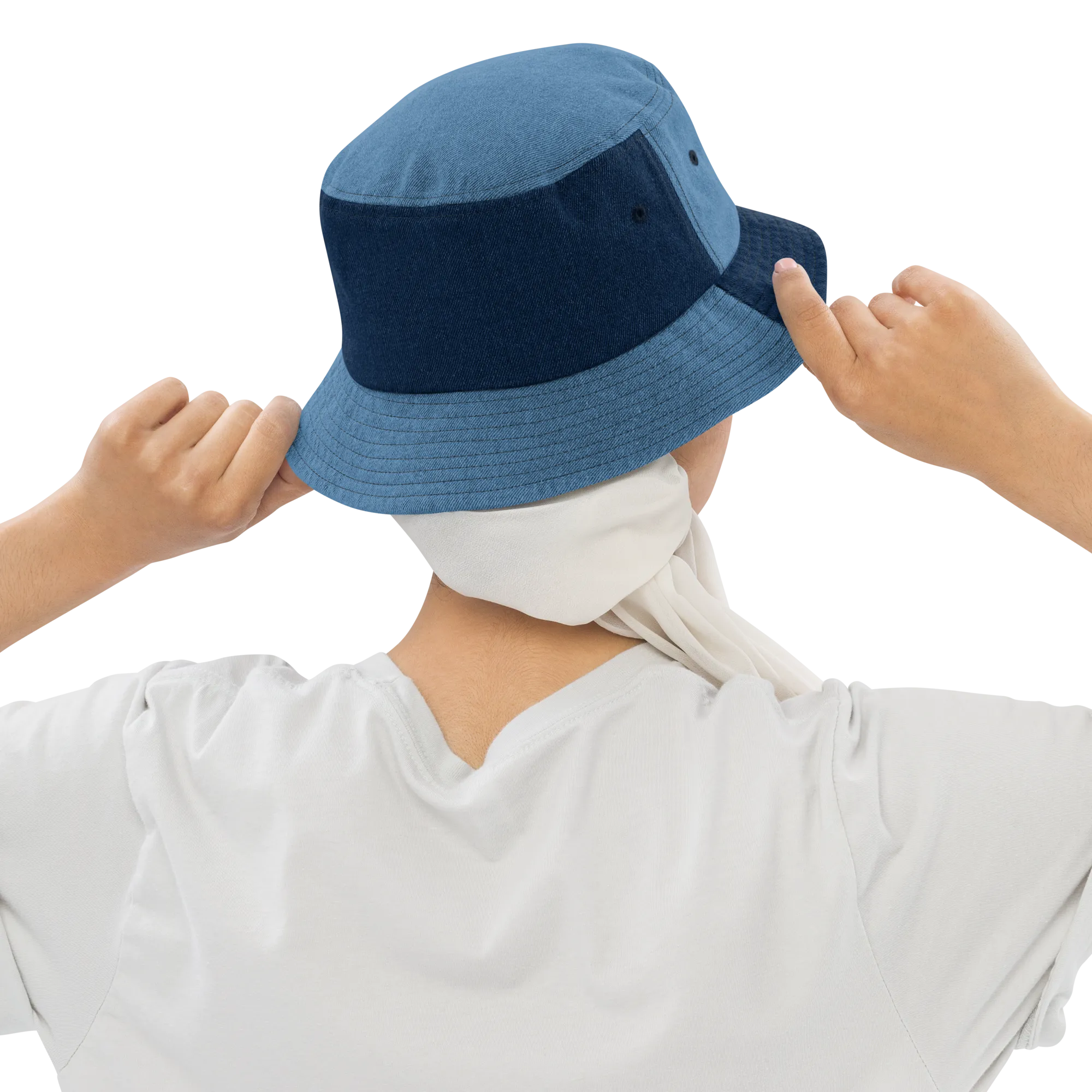 XO Platinum Denim bucket hat